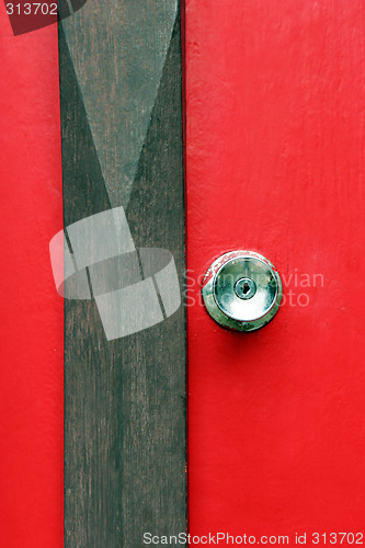 Image of Red door