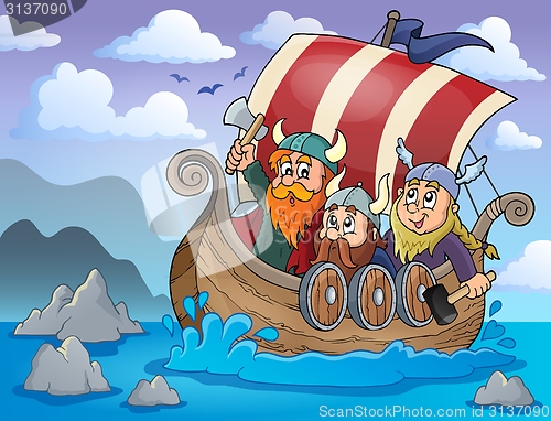 Image of Viking ship theme image 2