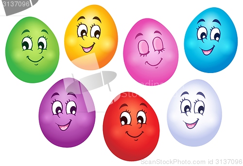 Image of Happy Easter eggs collection 1