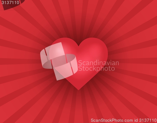 Image of Abstract background with heart theme 2