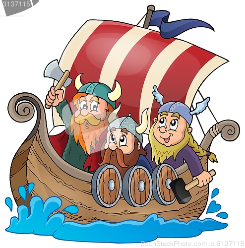 Image of Viking ship theme image 1