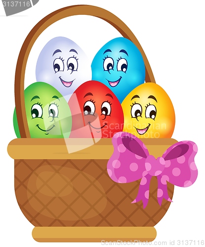 Image of Easter eggs thematic image 5
