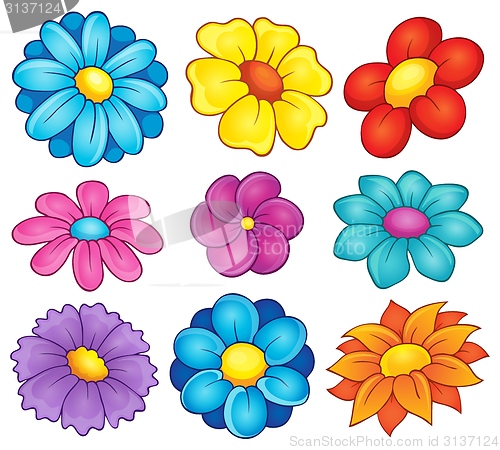Image of Flower theme collection 6
