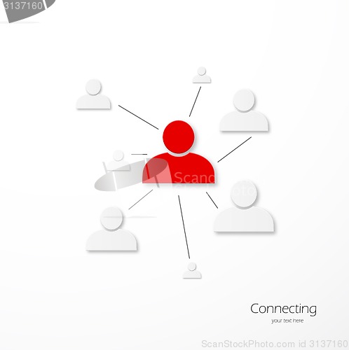 Image of People network connection