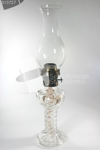 Image of retro oil lamp