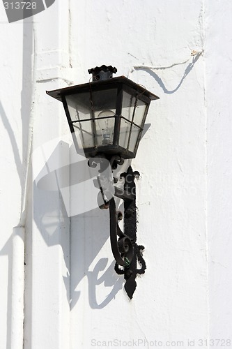 Image of retro lamp