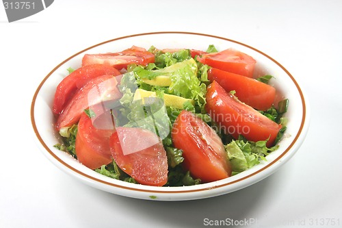 Image of salad top