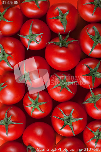 Image of red tomatoes background