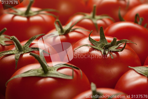Image of red tomatoes background