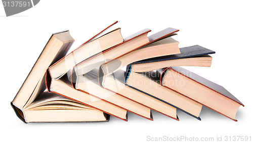 Image of In Front six of nested books