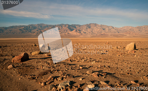 Image of Beautiful Sunrise Death Valley National Park