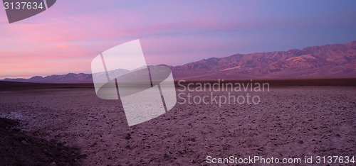 Image of Sentinel Mountain Telescope Peak Badwater Road Death Valley Basi