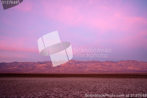 Image of Sentinel Mountain Telescope Peak Badwater Road Death Valley Basi