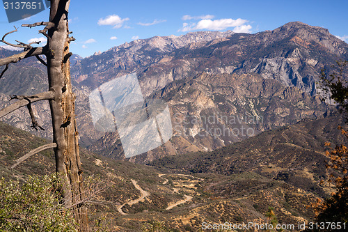 Image of King's Canyon California Sierra Nevada Range Outdoors