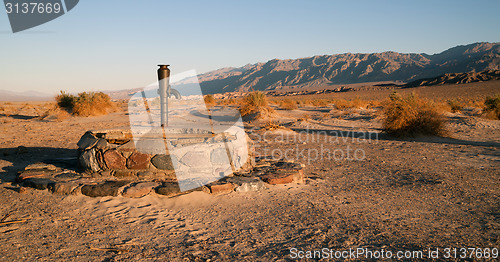 Image of Stovepipe Wells Ancient Dry Well Death Valley California