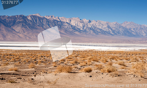 Image of Muah Mountain Cirque Peak Sharknose Ridge Owens Lake California 