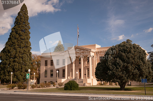 Image of Inyo County Courthouse Main Street Highway 395 Independence Cali