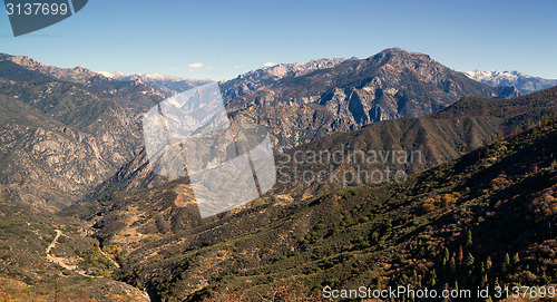 Image of King's Canyon California Sierra Nevada Range Outdoors