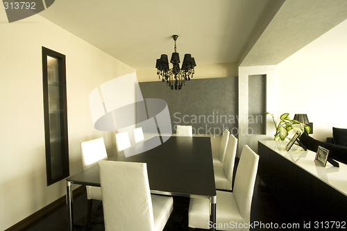 Image of Trendy Modern Dining Room