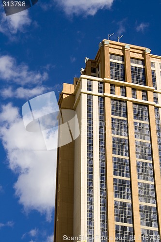 Image of Front of the Mirrored Business Building