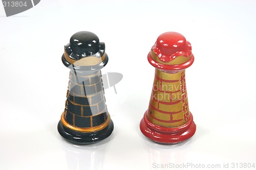 Image of chess tower