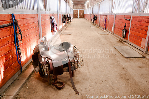 Image of Saddle Center Path Horse Paddack Equestrian Riders Stable