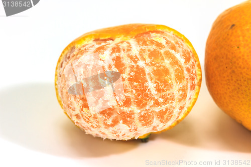 Image of  orange isolated on white background