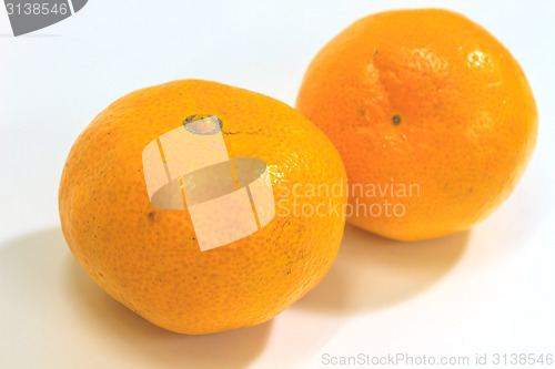 Image of  orange isolated on white background