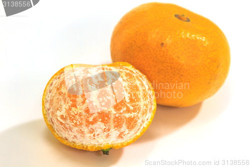 Image of  orange isolated on white background