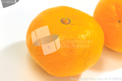 Image of  orange isolated on white background