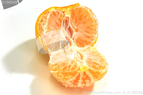 Image of  orange isolated on white background