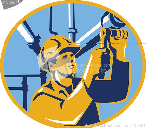 Image of Pipefitter Maintenance Gas Worker Plumber