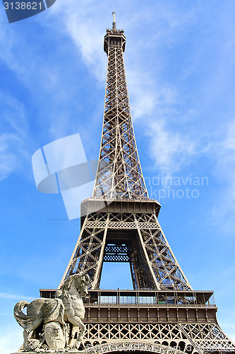 Image of The Eiffel Tower in Paris, France