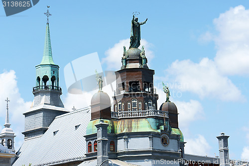 Image of Notre Dame de Bonsecours Chapel in Montreal, Canada