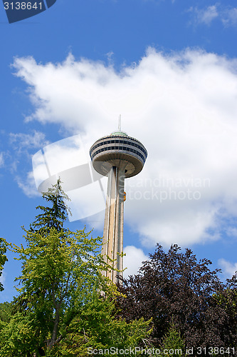 Image of Skylon Tower at Niagara Falls, Canada