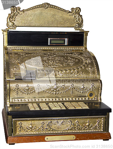 Image of Vintage cash register