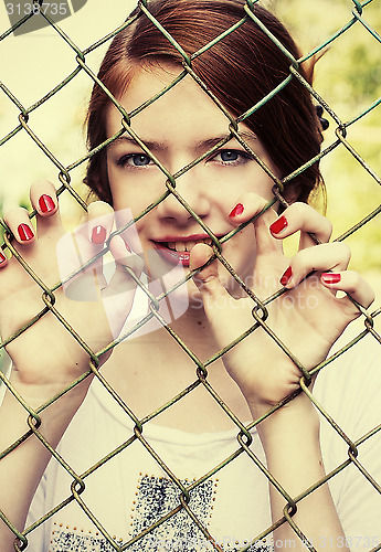 Image of charming girl teen 