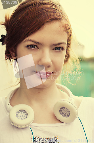 Image of charming girl teen 