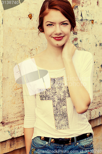 Image of charming girl teen 