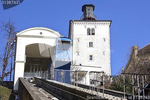 Image of Funicular and Kula Lotrscak in Zagreb