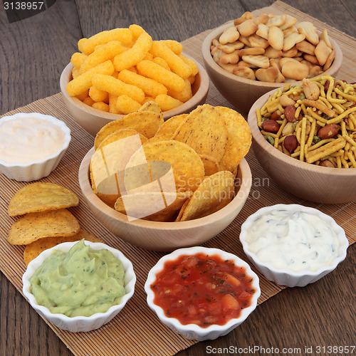 Image of Dips and Crisps