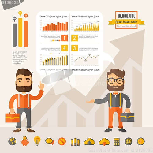 Image of Technology Infographic Elements