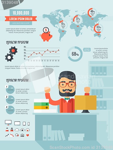 Image of Technology Infographic Elements