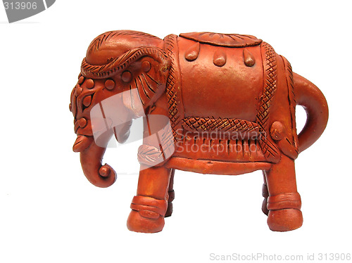 Image of terra cotta elephant