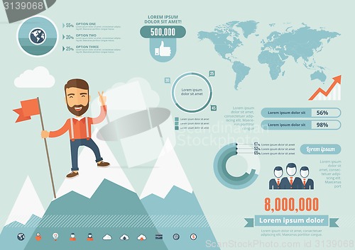 Image of Technology Infographic Elements