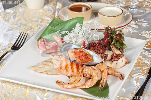 Image of seafood mix