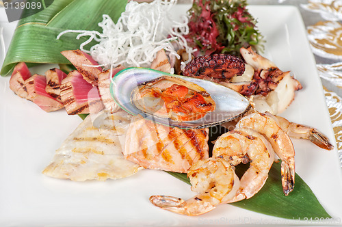 Image of seafood mix