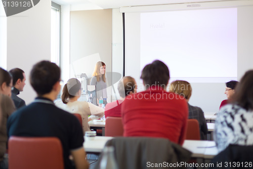 Image of Lecture at university.