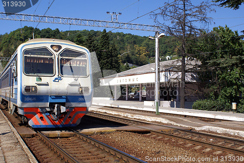 Image of Train on the train station