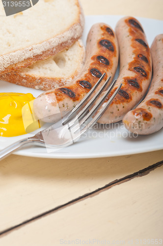Image of traditional German wurstel sausages
